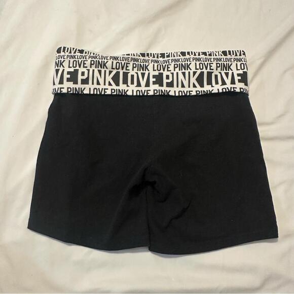 Y2K PINK Victoria Secret YOGA SHORTIE SHORTS - Picture 4 of 4